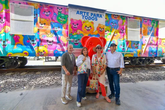 El Tren de la Cultura llegó a Aracataca 