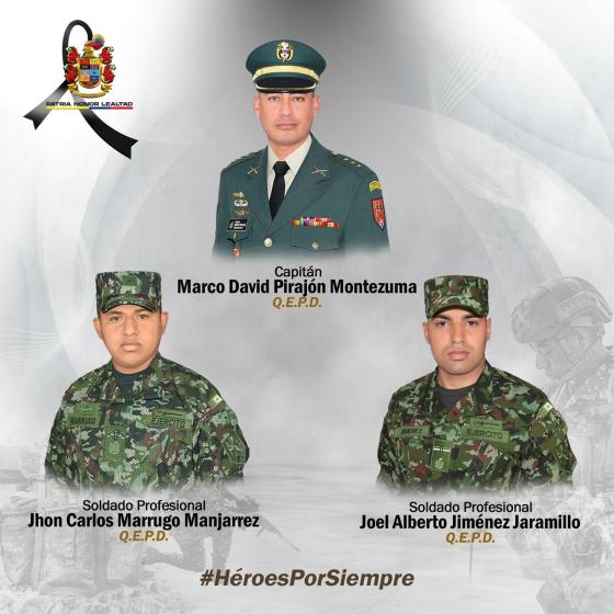 Ataque con drones y combates en Ocaña dejan tres militares muertos