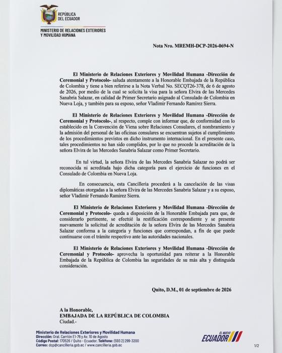 comunicado niegan acreditación