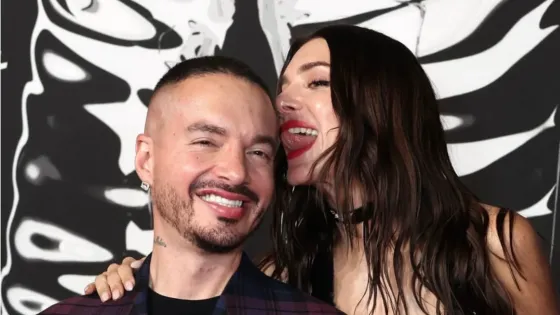 J Balvin y Valentina Ferrer