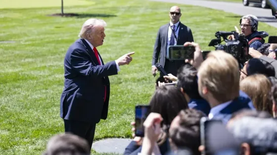 Trump declaración a medios
