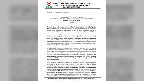 Comunicado ANPISS