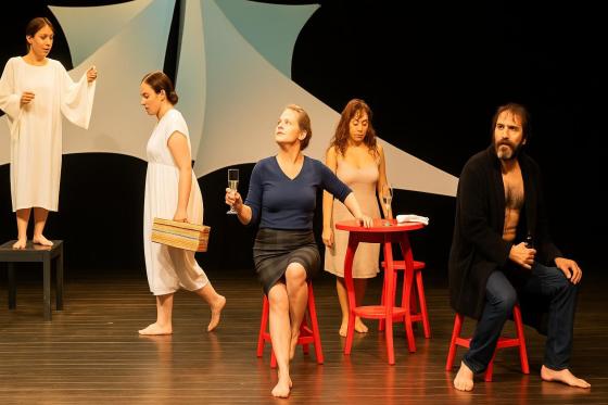 Representación de 'El Laberinto del Tiempo' en Teatro La Mama