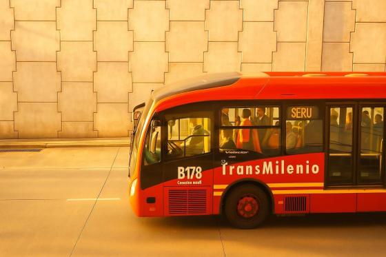 Actualización del tráfico y TransMilenio en Bogotá