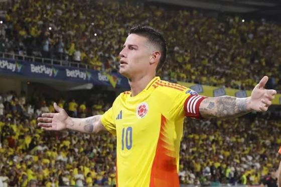 James Rodríguez se retira de la Selección Colombia