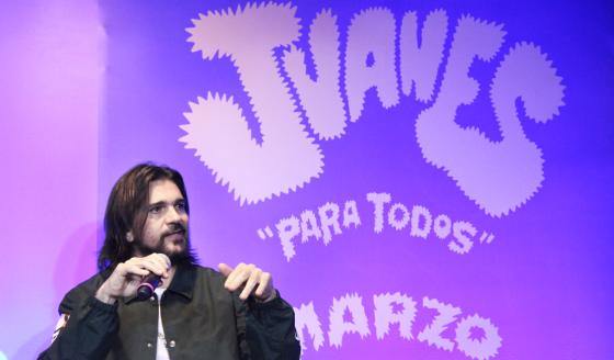 Juanes habla de su concierto en Bogotá