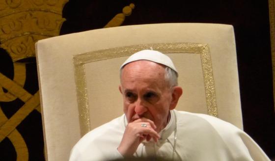 El enojo que le causó una mujer al papa Francisco