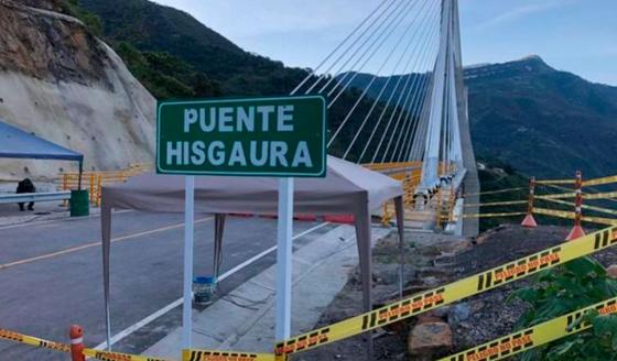 El polémico puente Hisgaura será inaugurado