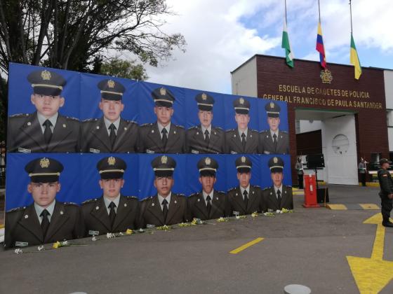 Homenaje a víctimas del ataque en la General Santander
