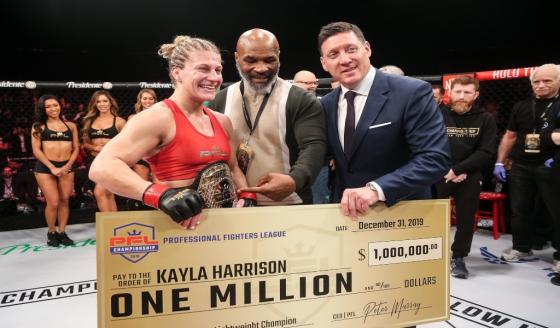 Luchadora de MMA se convierte en millonaria