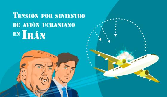 Tensión por siniestro de avión ucraniano en Irán