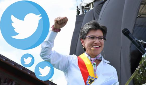Colombia reaccionó en Twitter a la posesión de Claudia López