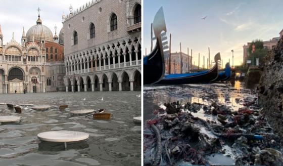 Venecia: de la inundación a la sequía