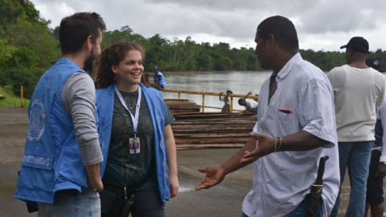 Paz en Colombia, desde el ojo de una voluntaria de la ONU Paz en Colombia, desde el ojo de una voluntaria de la ONU