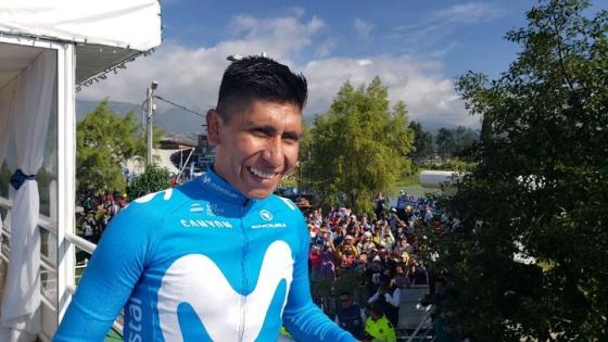 Así luce Nairo Quintana en redes sociales.