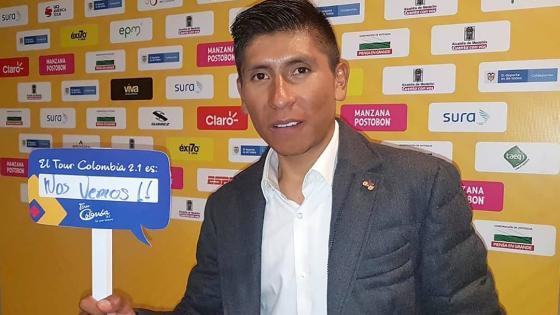 Así luce Nairo Quintana en redes sociales.