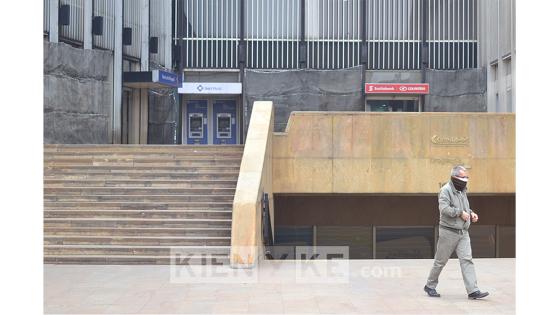 Primer día de simulacro de aislamiento en las calles de Bogotá.