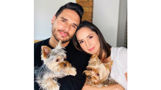 La pareja de actores Sebastián Caicedo y Carmen Villalobos se unen al #Yomequedoencasa.
