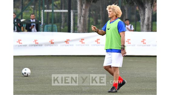 Entrenamiento de las leyendas de la Selección Colombia previó al compromiso con las leyendas del Barcelona. Entrenamiento de las leyendas de la Selección Colombia previó al compromiso con las leyendas del Barcelona.