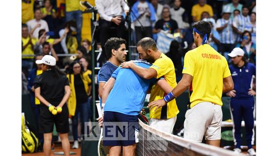 Con los puntos de Daniel Galán y los doblistas Juan Sebastián Cabal y Robert Farah, Colombia derrotó 3-1 a la 'albiceleste'. Con los puntos de Daniel Galán y los doblistas Juan Sebastián Cabal y Robert Farah, Colombia derrotó 3-1 a la 'albiceleste'.