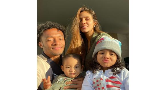 El volante colombiano Juan Guillermo Cuadrado y su familia también se suman al #Yomequedoencasa.