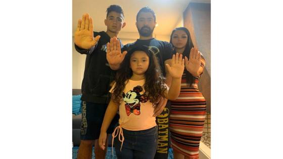 Iván Marín y su familia se suman al #Yomequedoencasa.