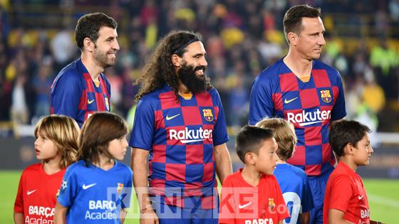 Así se vivió el partido entre las leyendas de Colombia y Barcelona en Bogotá. Así se vivió el partido entre las leyendas de Colombia y Barcelona en Bogotá.