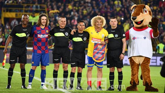 Así se vivió el partido entre las leyendas de Colombia y Barcelona en Bogotá. Así se vivió el partido entre las leyendas de Colombia y Barcelona en Bogotá.