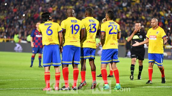 Así se vivió el partido entre las leyendas de Colombia y Barcelona en Bogotá. Así se vivió el partido entre las leyendas de Colombia y Barcelona en Bogotá.