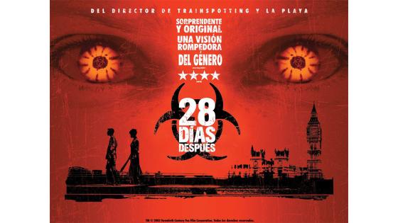 28 días después: Un pequeño grupo de sobrevivientes trata de escapar de algunas personas que han sido infectadas con una poderosa variante del virus de la rabia. 28 días después: Un pequeño grupo de sobrevivientes trata de escapar de algunas personas que han sido infectadas con una poderosa variante del virus de la rabia.