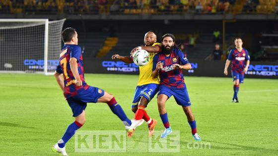 Así se vivió el partido entre las leyendas de Colombia y Barcelona en Bogotá. Así se vivió el partido entre las leyendas de Colombia y Barcelona en Bogotá.