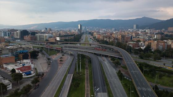Las autoridades colombianas anunciaron un simulacro de aislamiento obligatorio como medida preventiva contra la propagación del COVID-19 en algunas ciudades del país. Foto: Juan David Moreno/ Anadolu Las autoridades colombianas anunciaron un simulacro de aislamiento obligatorio como medida preventiva contra la propagación del COVID-19 en algunas ciudades del país. Foto: Juan David Moreno/ Anadolu
