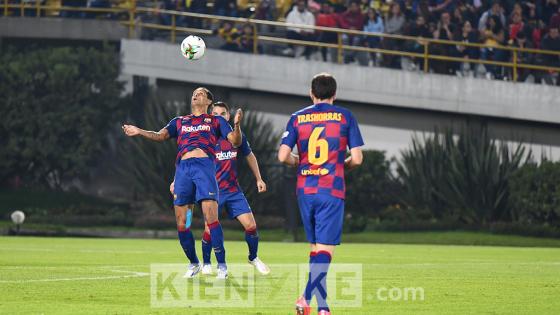 Así se vivió el partido entre las leyendas de Colombia y Barcelona en Bogotá. Así se vivió el partido entre las leyendas de Colombia y Barcelona en Bogotá.