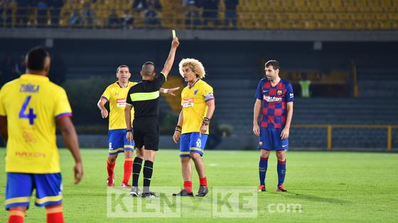 Así se vivió el partido entre las leyendas de Colombia y Barcelona en Bogotá. Así se vivió el partido entre las leyendas de Colombia y Barcelona en Bogotá.