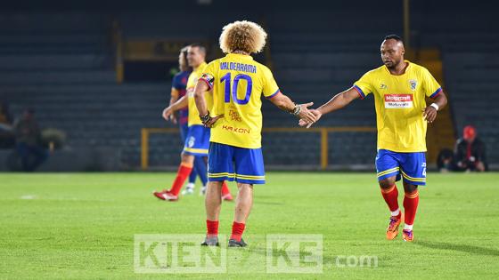 Así se vivió el partido entre las leyendas de Colombia y Barcelona en Bogotá. Así se vivió el partido entre las leyendas de Colombia y Barcelona en Bogotá.