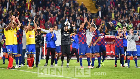 Así se vivió el partido entre las leyendas de Colombia y Barcelona en Bogotá. Así se vivió el partido entre las leyendas de Colombia y Barcelona en Bogotá.