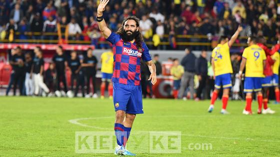 Así se vivió el partido entre las leyendas de Colombia y Barcelona en Bogotá. Así se vivió el partido entre las leyendas de Colombia y Barcelona en Bogotá.