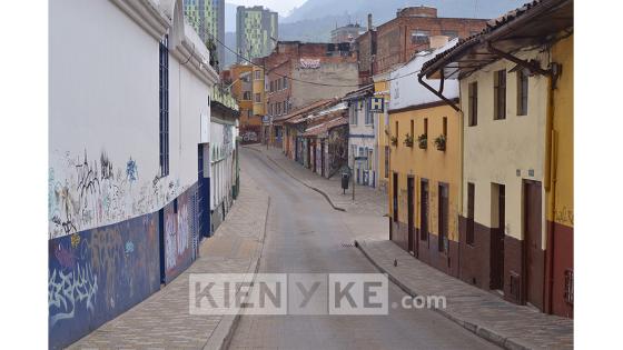 Primer día de simulacro de aislamiento en las calles de Bogotá. Primer día de simulacro de aislamiento en las calles de Bogotá.