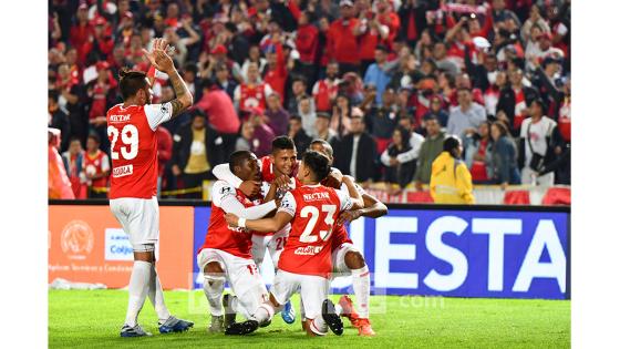 Independiente Santa Fe (2) Atlético Nacional (2). Independiente Santa Fe (2) Atlético Nacional (2).