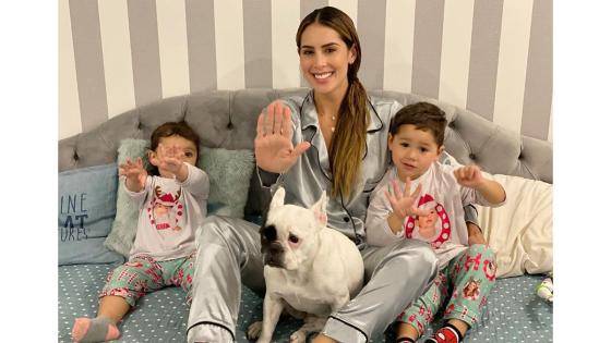 La presentadora colombiana Carolina Soto también se une al #Yomequedoencasa junto a su familia.