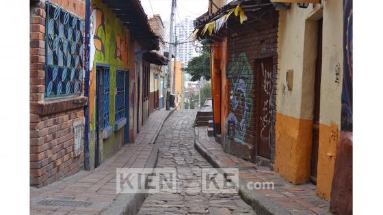 Primer día de simulacro de aislamiento en las calles de Bogotá.