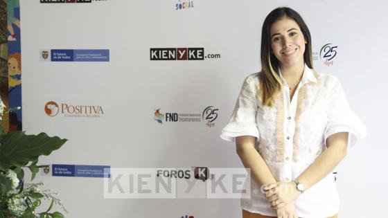 Alexandra Palencia, gestora social del departamento del Magdalena. Alexandra Palencia, gestora social del departamento del Magdalena.