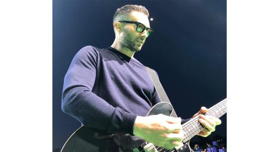 Así luce Adam Levine en redes sociales. Así luce Adam Levine en redes sociales.