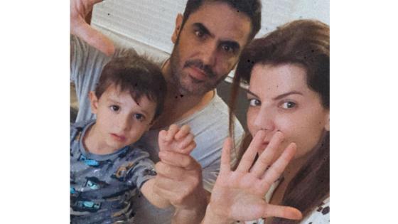 Lincoln Palomeque y su esposa Carolina Cruz se suman al #Yomequedoencasa junto a su hijo.