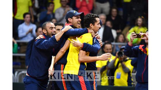 Con los puntos de Daniel Galán y los doblistas Juan Sebastián Cabal y Robert Farah, Colombia derrotó 3-1 a la 'albiceleste'. Con los puntos de Daniel Galán y los doblistas Juan Sebastián Cabal y Robert Farah, Colombia derrotó 3-1 a la 'albiceleste'.