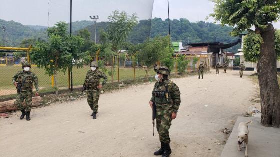 Ejército en el Catatumbo COVID-19