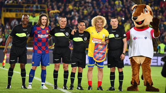 Barca Legends vs Colombia Legends