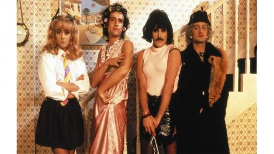 La popular agrupación Queen sorprendió al mundo del rock en su video 'I want to break freak' vestidos de mujer.