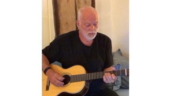 David Gilmour es un reconocido músico multiinstrumentista de 74 años.