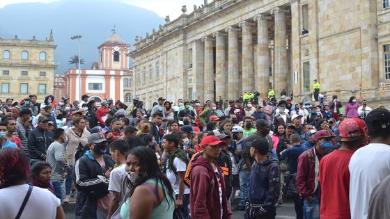 Venezolanos en Bogotá